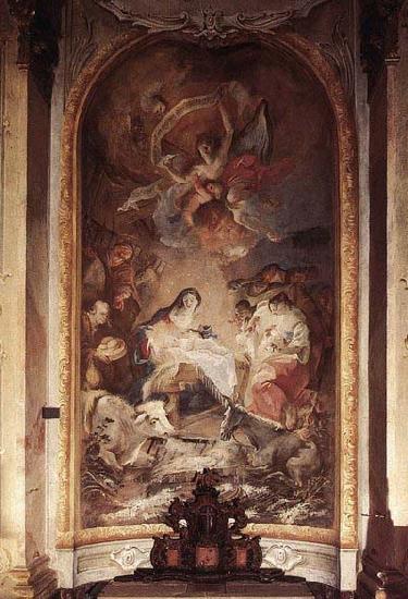 MAULBERTSCH, Franz Anton Adoration of the Shepherds